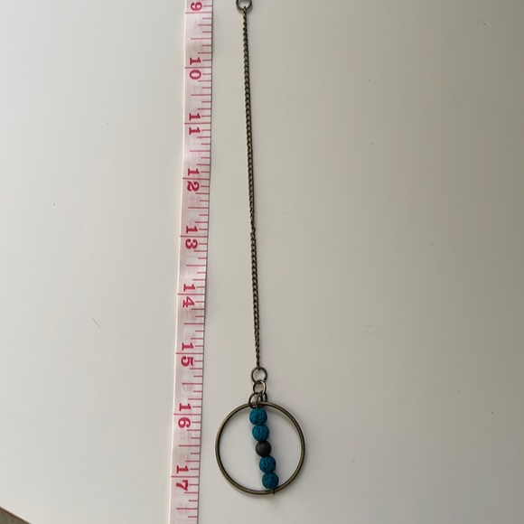2 for $32 / Lava bead hoop necklace - Picture 11 of 11